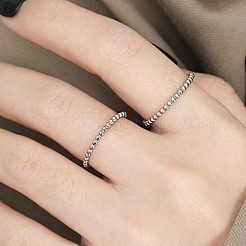 304 Stainless Steel Finger Rings for Couple&nbsp;FS-WG36BBF-06