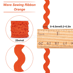 Wave Bending Fringe Trim&nbsp;OCOR-GF0001-16H