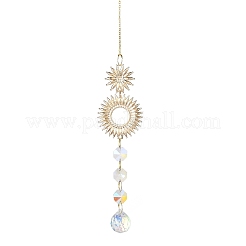 Alloy Rhinestone Hanging Ornaments&nbsp;LS-HJEW-E012-02G-03