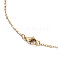Glass Seed Beads & Handmade Evil Eye Lampwork Star Pendant Necklaces&nbsp;NJEW-MZ00098