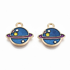Alloy Enamel Charms&nbsp;X-ENAM-S126-009-RS
