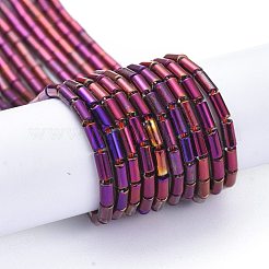 Electroplate Glass Beads Strands&nbsp;EGLA-K014-B-FP04