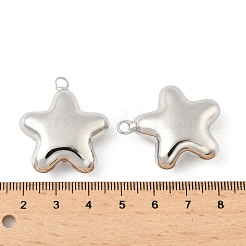 Star Brass Pendants&nbsp;KK-M327-08A-P