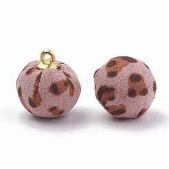 Handmade Cloth Fabric Covered Pendants&nbsp;WOVE-N006-21D