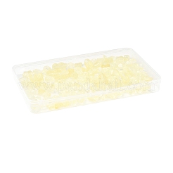 120Pcs 8 Styles Transparent Spray Paint Glass Beads&nbsp;GLAA-FS0002-28