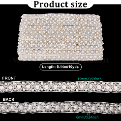 10 Yards Lace Ribbons&nbsp;OCOR-WH20007-364