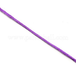 Polyester Satin Rattail Cord&nbsp;OCOR-WH0066-43M
