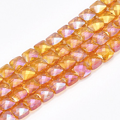Electroplate Glass Beads Strands&nbsp;EGLA-S176-02