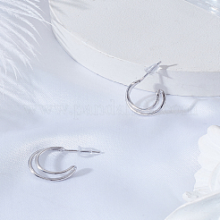 1Pair Brass Stud Earrings&nbsp;EJEW-LP0008-027