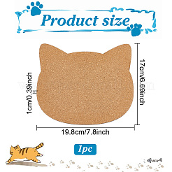 Wall Mounted Brooch Jewelry Display Cork Tray&nbsp;AJEW-WH0016-26A