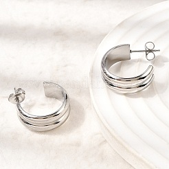 304 Stainless Steel Stud Earrings&nbsp;EJEW-L313-05P
