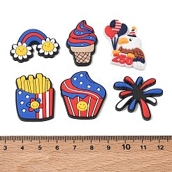 Independence Day PVC Plastic Cabochons&nbsp;PL-CBABCB6-01