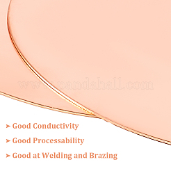 Copper Sheets&nbsp;KK-WH0058-09
