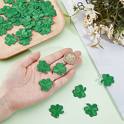 40Pcs Saint Patrick's Day Computerized Embroidery Cloth Self Adhesive Patches&nbsp;PATC-CY0001-51A