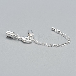 Iron Chain Extender&nbsp;KK-K002-4mm-S