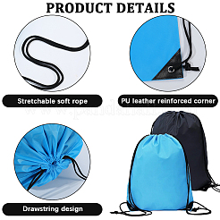 2Pcs 2 Colors Oxford Cloth Backpacks&nbsp;AJEW-CN0004-19