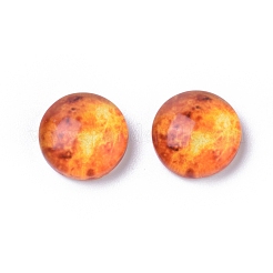 Glass Cabochons&nbsp;GLAA-WH0015-15B-04
