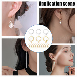200Pcs 2 Colors Brass Leverback Earring Findings&nbsp;FIND-AR0004-93