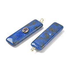 Dyed Natural Lapis Lazuli Pendants&nbsp;G-H318-03G-04