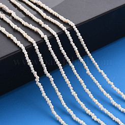 Natural Cultured Freshwater Pearl Beads Strands&nbsp;PEAR-S016-001