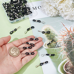 60Pcs Iron Zipper Pulls&nbsp;HJEW-WH00169