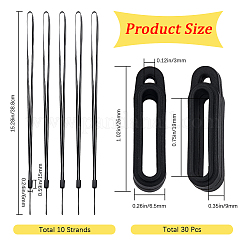 DIY Anti-lost Electronic Stylus & Lighter Pendant Necklace Making Kit&nbsp;AJEW-GF0007-86