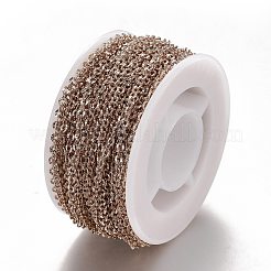 Ion Plating(IP) 304 Stainless Steel Cable Chains&nbsp;CHS-A006-02A-RG