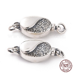 925 Sterling Silver Box Clasps&nbsp;STER-D035-18AS