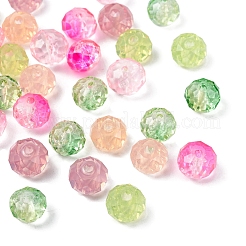 6 Style Imitation Gemstone & Opal Style Resin Beads and Glass Beads&nbsp;RESI-YW0001-14