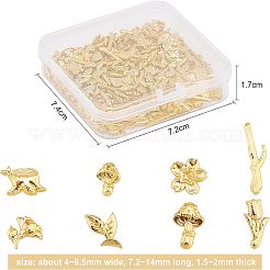 Alloy Enamel DIY Pieces&nbsp;PALLOY-OC0001-85G