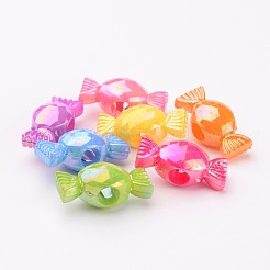Plating Acrylic Beads&nbsp;PPDL021Y