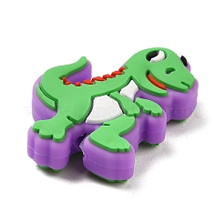 Cartoon Dinosaur Food Grade Eco-Friendly Silicone Focal Beads&nbsp;SIL-Q022-05A
