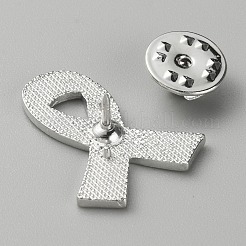 Breast Cancer Awareness Pink Ribbon Enamel Pin&nbsp;JEWB-WH0028-11P