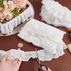 2 Styles Polyester & Chinlon Flower Ribbon&nbsp;OCOR-PH0004-59