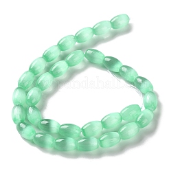 Macaron Color Natural Selenite Beads Strands&nbsp;X1-G-B102-A01-08