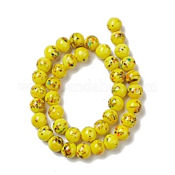 Handmade Lampwork Beads Strand&nbsp;LAMP-C008-02C
