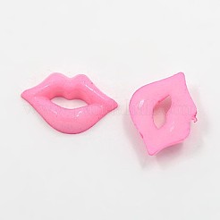 Acrylic Lip Shaped Cabochons&nbsp;BUTT-E024-A-08