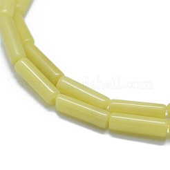 Natural Olive Jade Beads Strands&nbsp;G-F631-D21