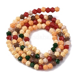 Baking Paint Glass Beads Strands&nbsp;LAMP-R020-02C