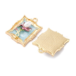 Alloy Enamel Pendants&nbsp;FIND-M060-06G