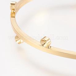Brass Cuff Bangle&nbsp;BJEW-P168-B09