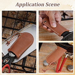 Imitation Leather Resistant Heat Pot Holders&nbsp;AJEW-WH20019-98B