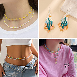 2132Pcs 4 Colors 8/0 Opaque Glass Seed Beads&nbsp;SEED-TADJ0001-03