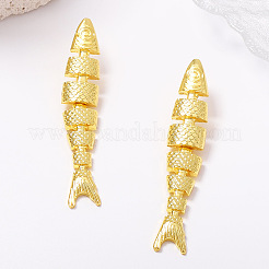 Zinc Alloy Fish Stud Earrings for Women&nbsp;WGD45AD-01