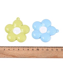 Spray Painted Alloy and Enamel Big Pendants&nbsp;PALLOY-T092-80M