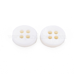 4-Hole Freshwater Shell Buttons&nbsp;BUTT-N018-042