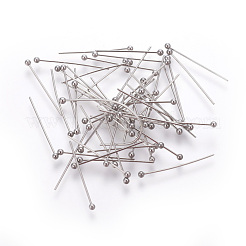 Tarnish Resistant 304 Stainless Steel Ball Head Pins&nbsp;STAS-E452-01P-E