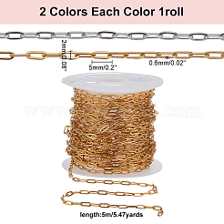 10m 2 Style Stainless Steel Cable Chains&nbsp;FIND-AR0006-06