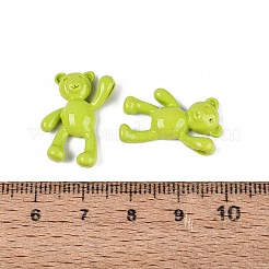 Spray Painted Alloy Pendants&nbsp;PALLOY-Q466-02B