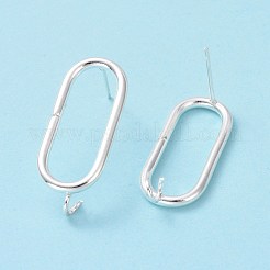 201 Stainless Steel Stud Earring Findings&nbsp;STAS-K241-25S